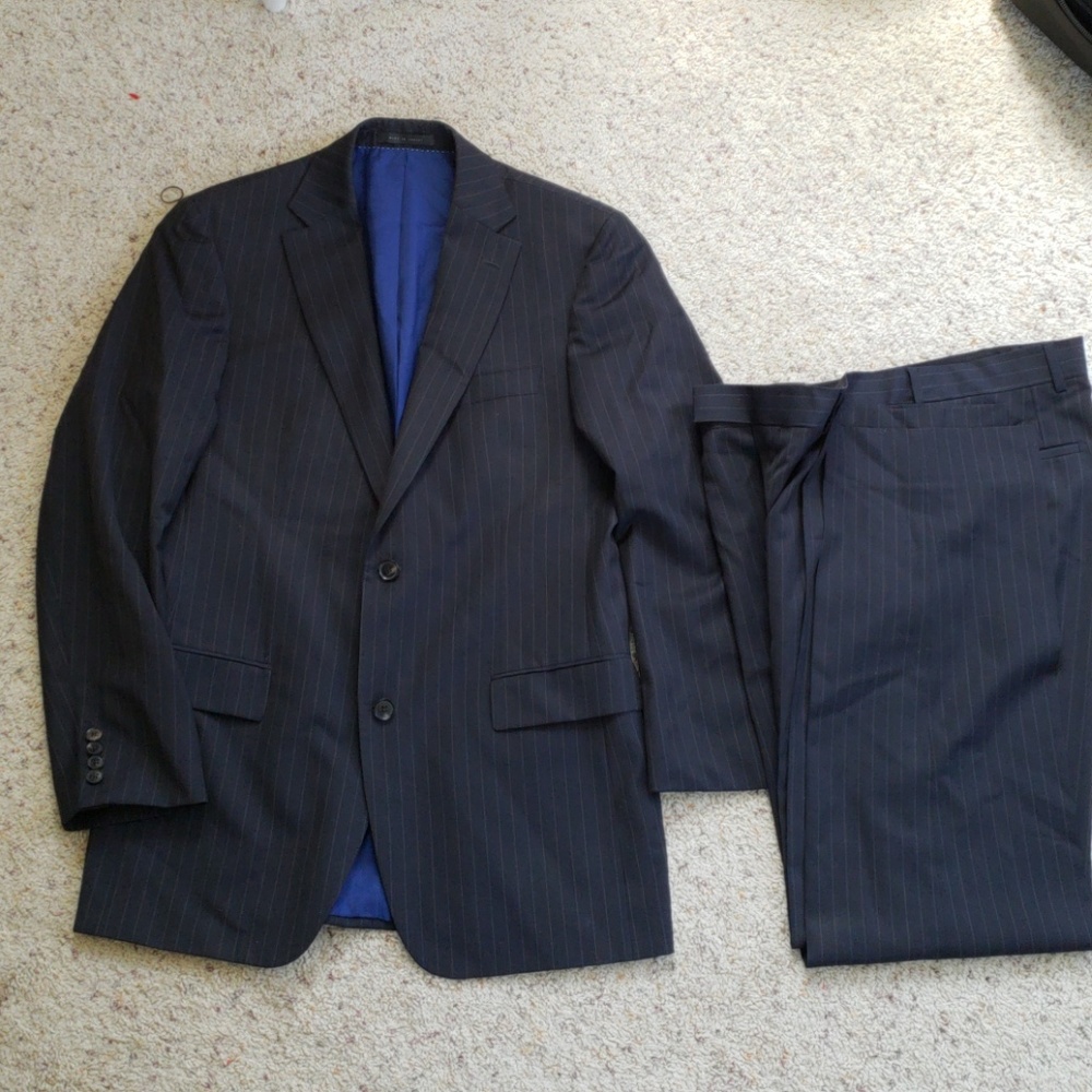 Hugo Boss 2 button suit 40 L pasolini movie